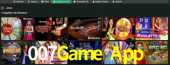 007Game App bet