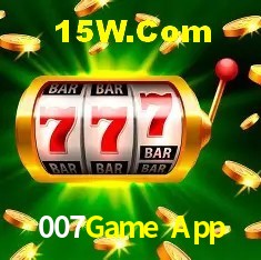 Interface moderna da plataforma 007Game App